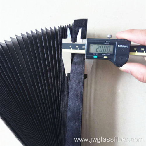 pleated mesh folding screen plisse screen